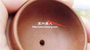 紫砂壺蓋燒制時(shí)產(chǎn)生的裂紋