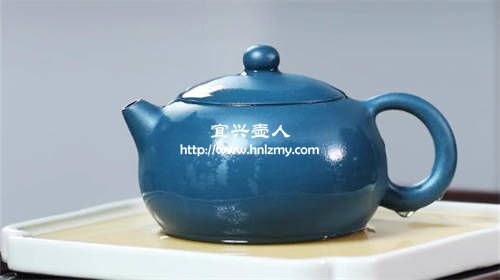 真正的天青泥紫砂壺不是藍色的