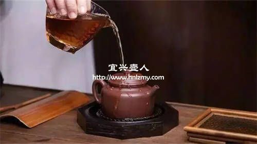 熱水澆淋紫砂壺開壺簡單安全