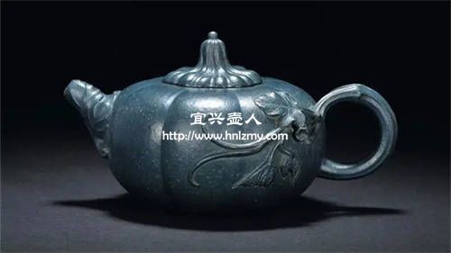 藍(lán)色的紫砂壺肯定是化工壺