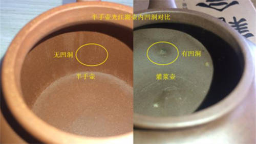 灌漿壺內(nèi)壁凹坑的圖解